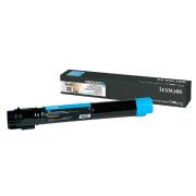 Lexmark originální toner C950X2CG, cyan, 22000str.