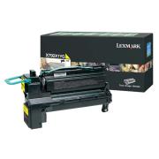 Lexmark originální toner X792X1YG, yellow, 20000str., return, DOPRODEJ