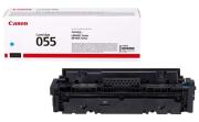 Canon origin&aacute;ln&iacute; toner CRG-055C (azurov&yacute;, 2100str.) pro Canon MF742Cdw, MF744Cdw, MF746Cx, LBP663Cdw, LBP664Cx