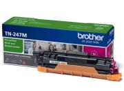 BROTHER tonerová kazeta TN-247M/ DCP-L3550CDW/ HL-L3210CW/ MFC-L3730CDN/ 2300 stran/ purpurový