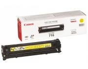 Canon originální toner CRG-716Y/ LBP-5050/ MF-80x0/ 1500 stran/ Žlutý