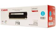 Canon originální toner CRG-718C/ LBP-7200/ 7660/ 7680/ MF-80x0/ MF724/ 2900 stran/ Azurový