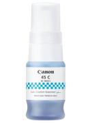 Canon inkoustov&aacute; n&aacute;plň Canon GI-45C modr&aacute;  pro GX1040, GX2040 v&yacute;těžnost 3.000 stran