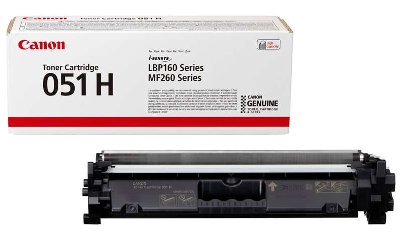 Canon originální toner CRG-051H BK, černý pro LBP162dw, MF269dw, MF267dw, MF264dw