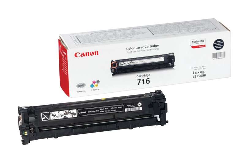 Canon originální toner CRG-716BK/ LBP-5050/ MF-80x0/ 2300 stran/ Černý