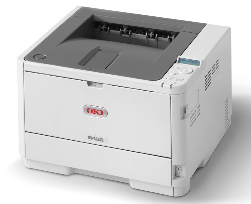 OKI B432dn A4, čb, 1200x1200, 40 ppm, USB 2.0, PCL6+PS3, duplex, síť