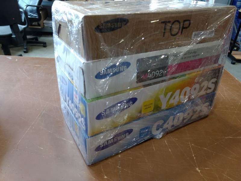 Samsung Toner Value Pack CLT-P4092C Bk/C/M/Y poškozený obal