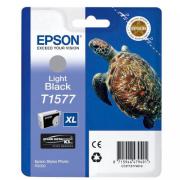 Epson originální ink C13T15774010, light black, 25,9ml, Epson Stylus Photo R3000