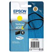 Epson originální ink C13T09K44010, T09K440, 408L, yellow, 21.6ml, Epson WF-C4810DTWF