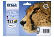 Epson inkoustová náplň/ T0715/ Multipack T0715 DURABrite Ultra Ink/ 4x barvy