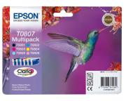 Epson inkoustové náplně - MULTIPACK/ C13T080740/ R265/ R360/ RX560/ 6 barev
